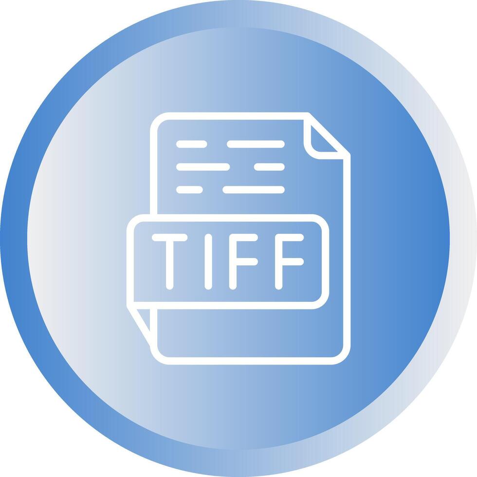 TIFF Vector Icon