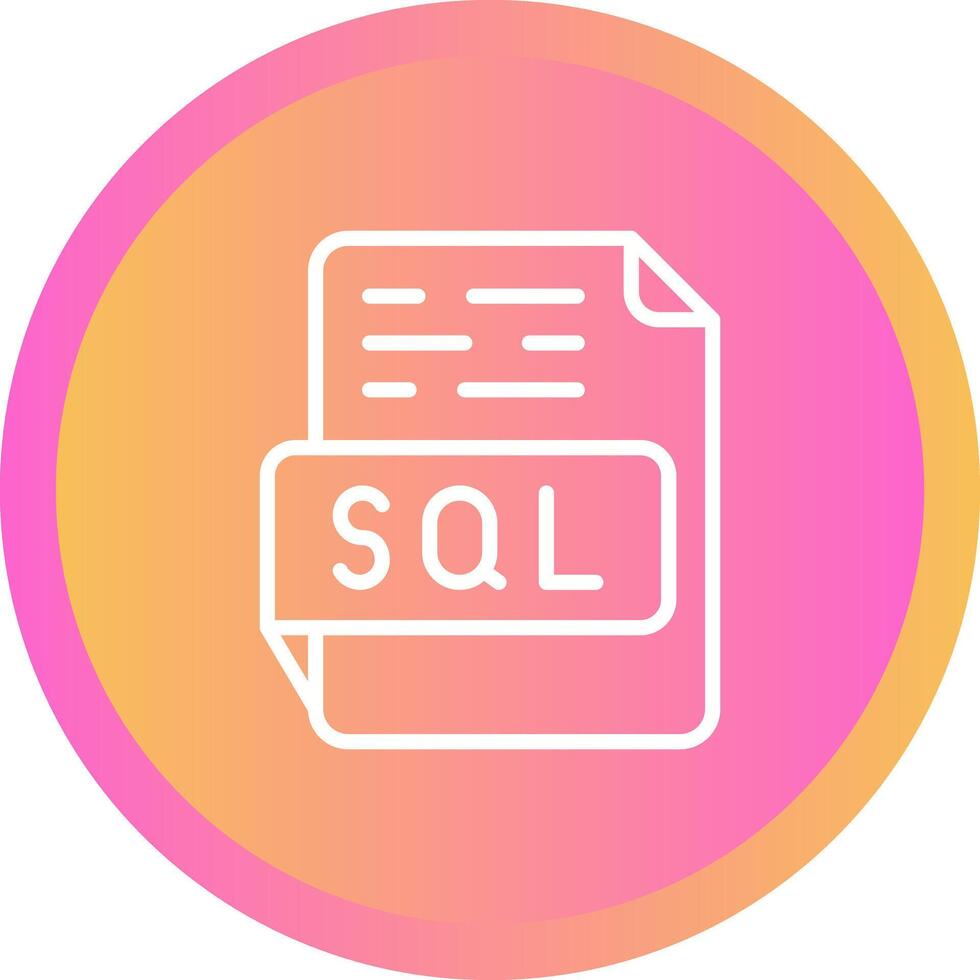 SQL Vector Icon
