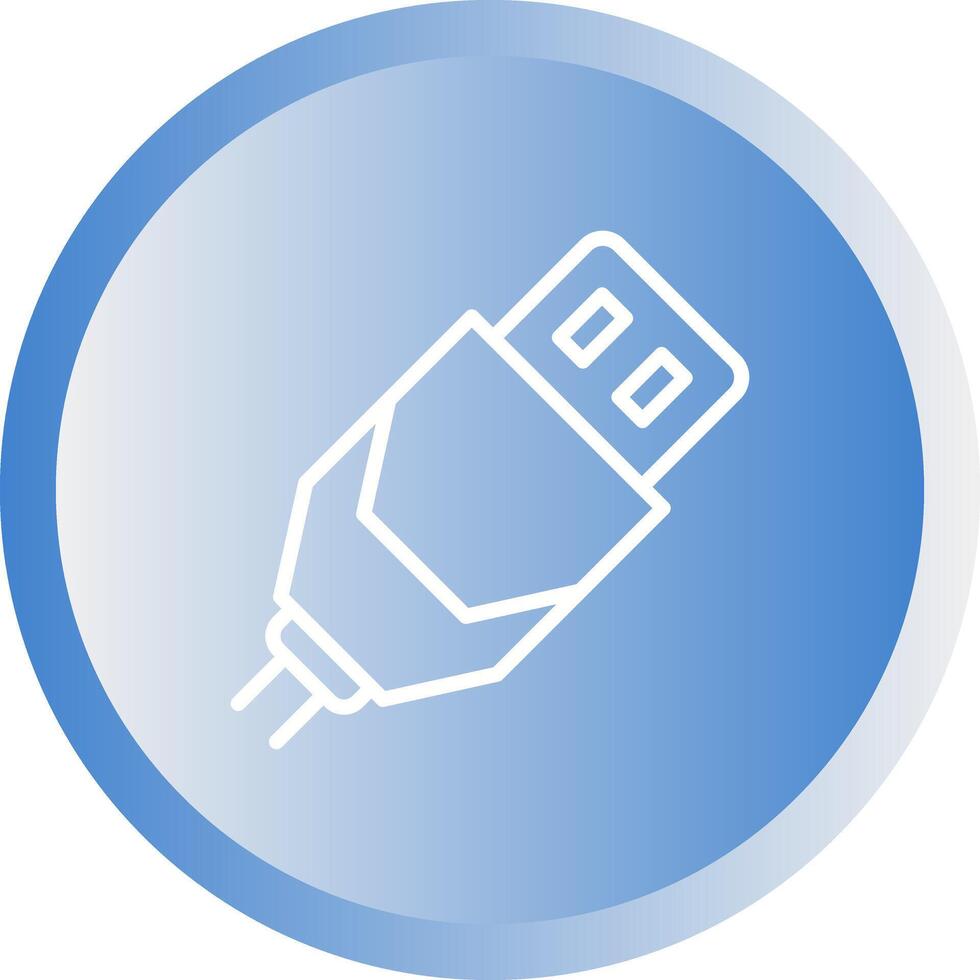 Usb Cable Vector Icon