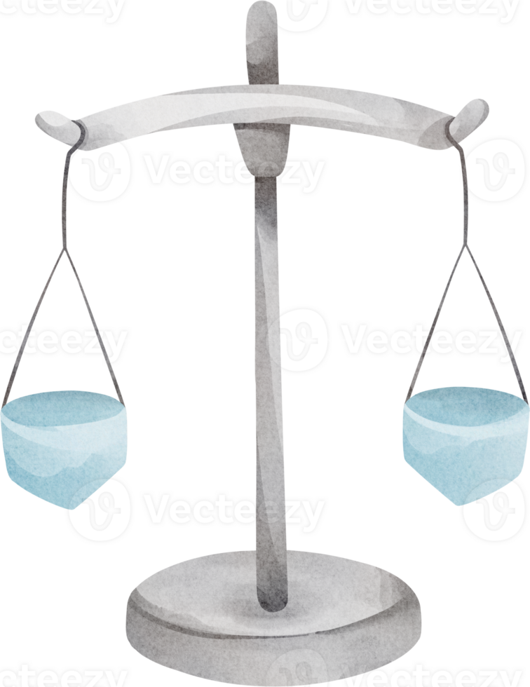 watercolor education Weighing scale png