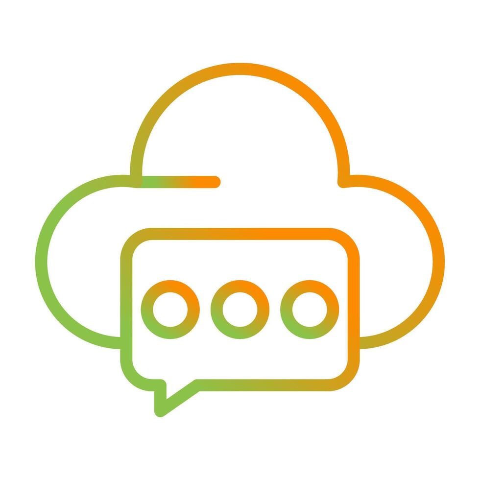 Forum Hosting Vector Icon