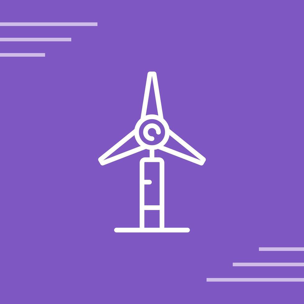 Windmill Vector Icon