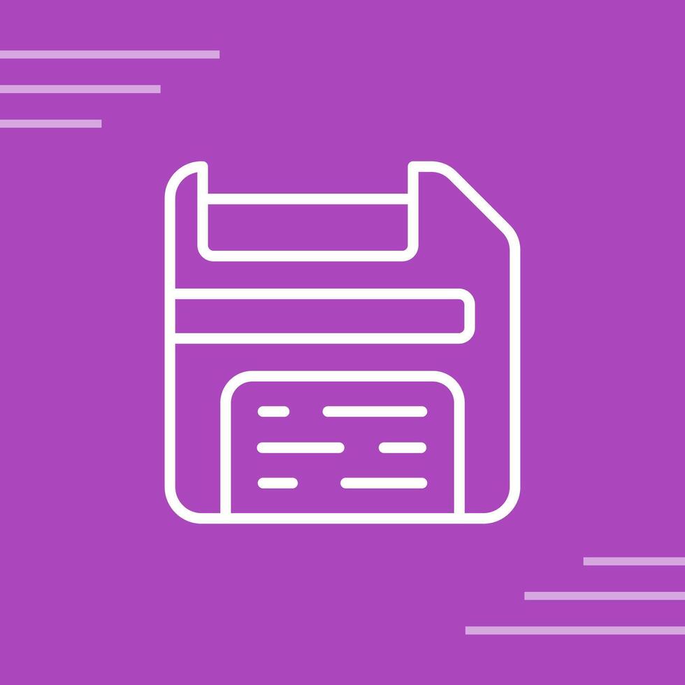 Floppy Disk Vector Icon