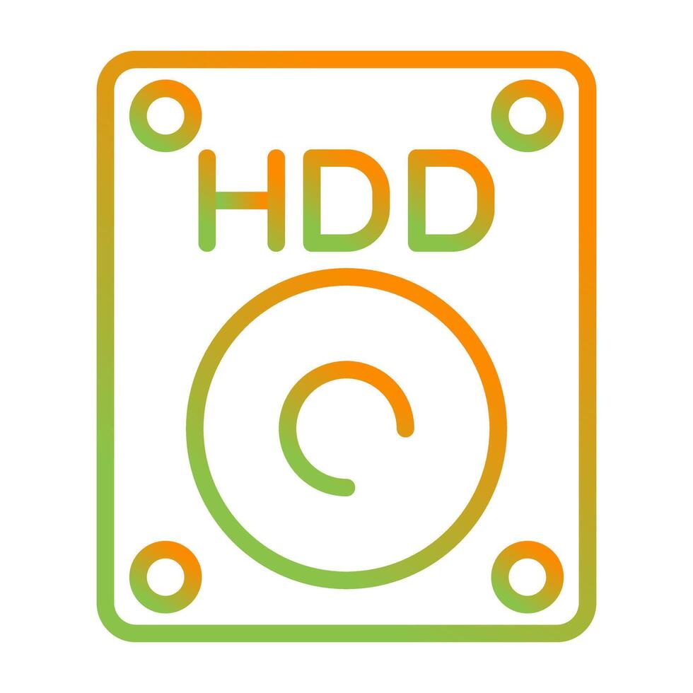 Hdd Vector Icon