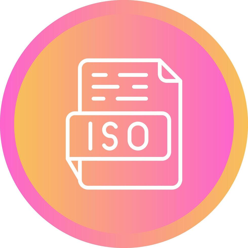 ISO Vector Icon