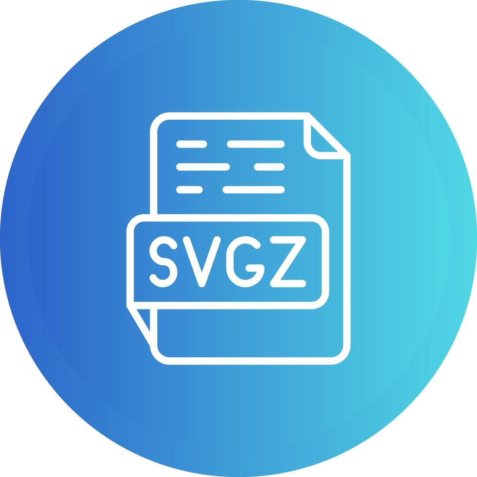 SVGZ Vector Icon