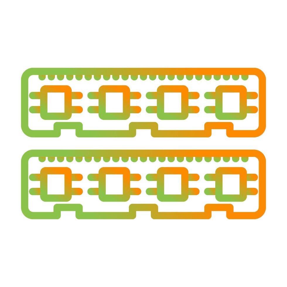 Ram Memory Vector Icon