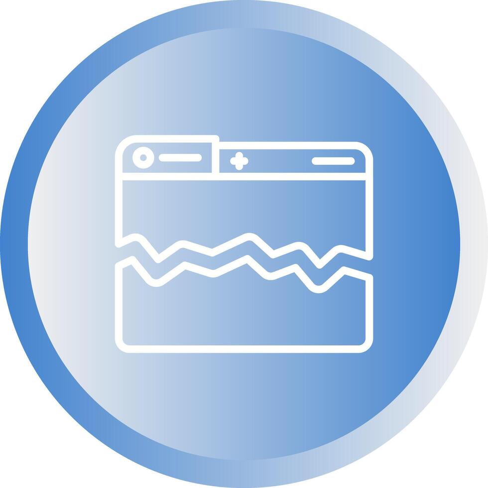 Broken Link Vector Icon