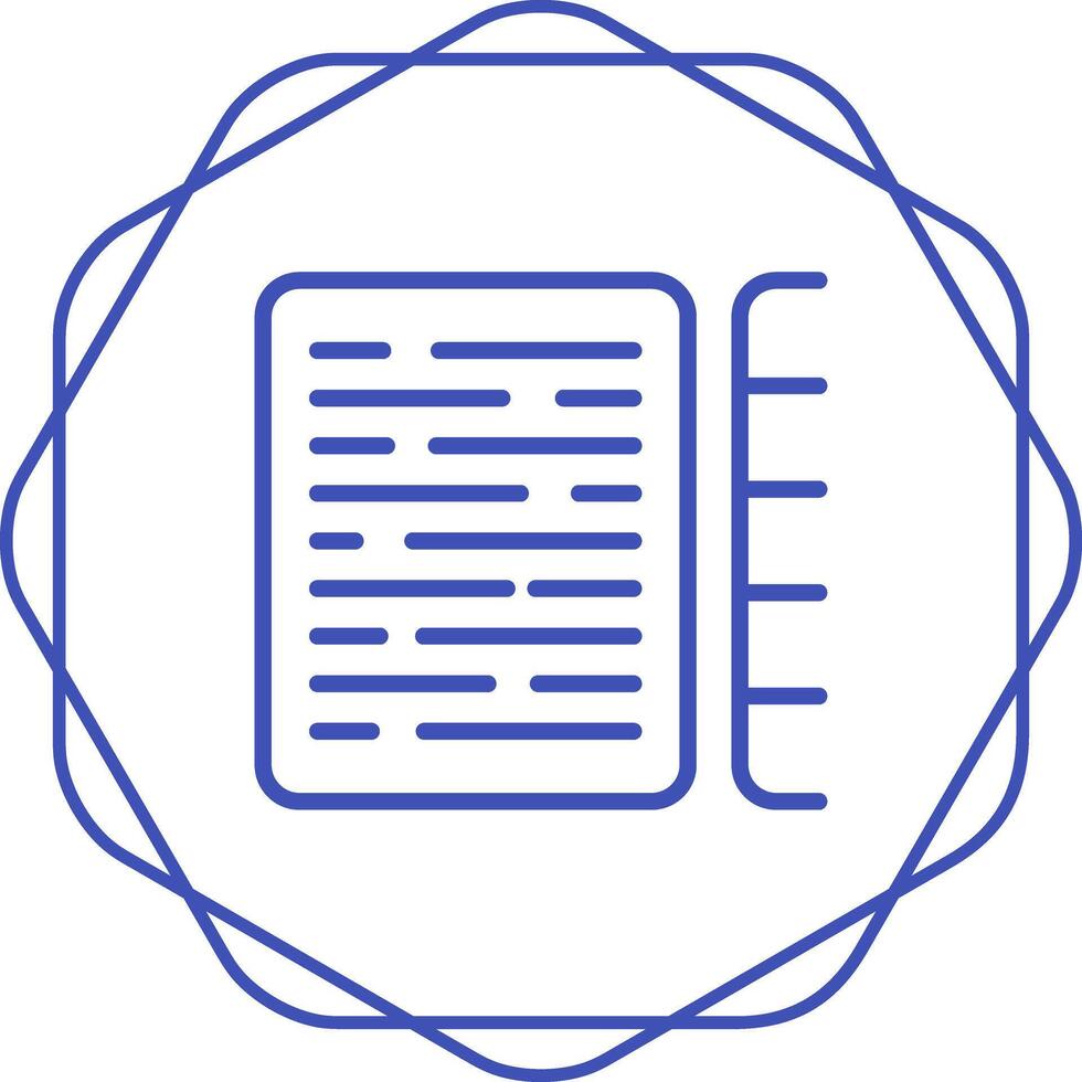 Document Indexing Vector Icon