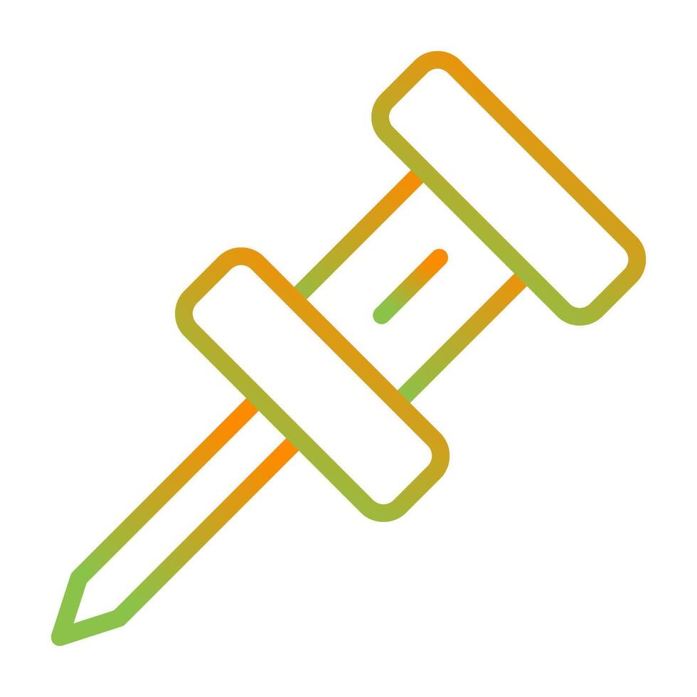 Pushpin Vector Icon