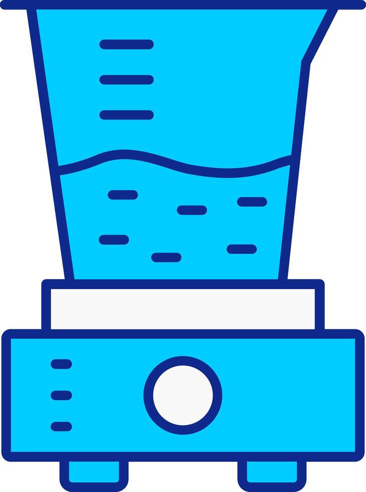 Juicer Blue Filled Icon vector