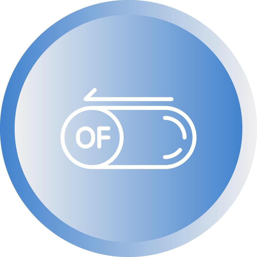 Of Button Vector Icon