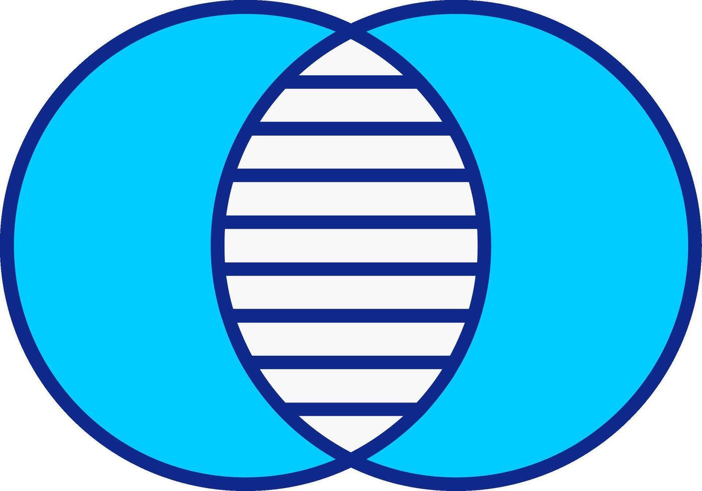 Overlap Blue Filled Icon 37232989 Vector Art at Vecteezy