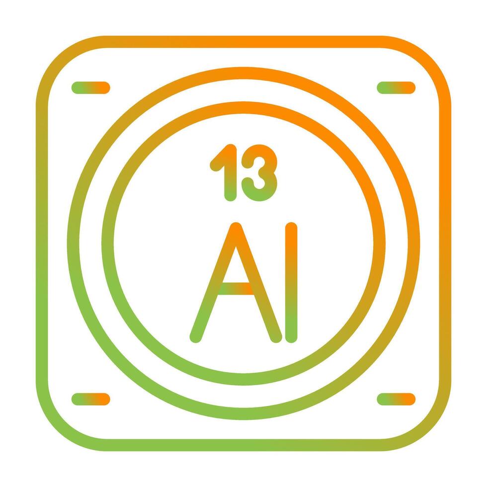 Aluminum Vector Icon