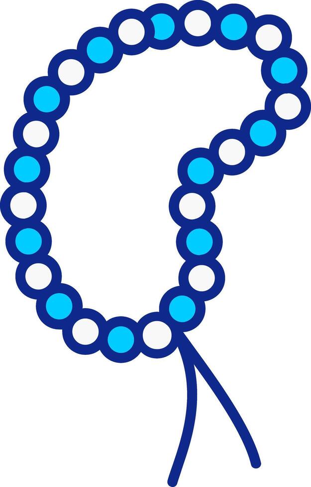 Bedug Blue Filled Icon vector
