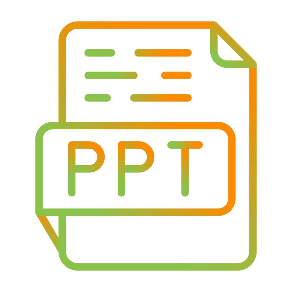 PPT Vector Icon
