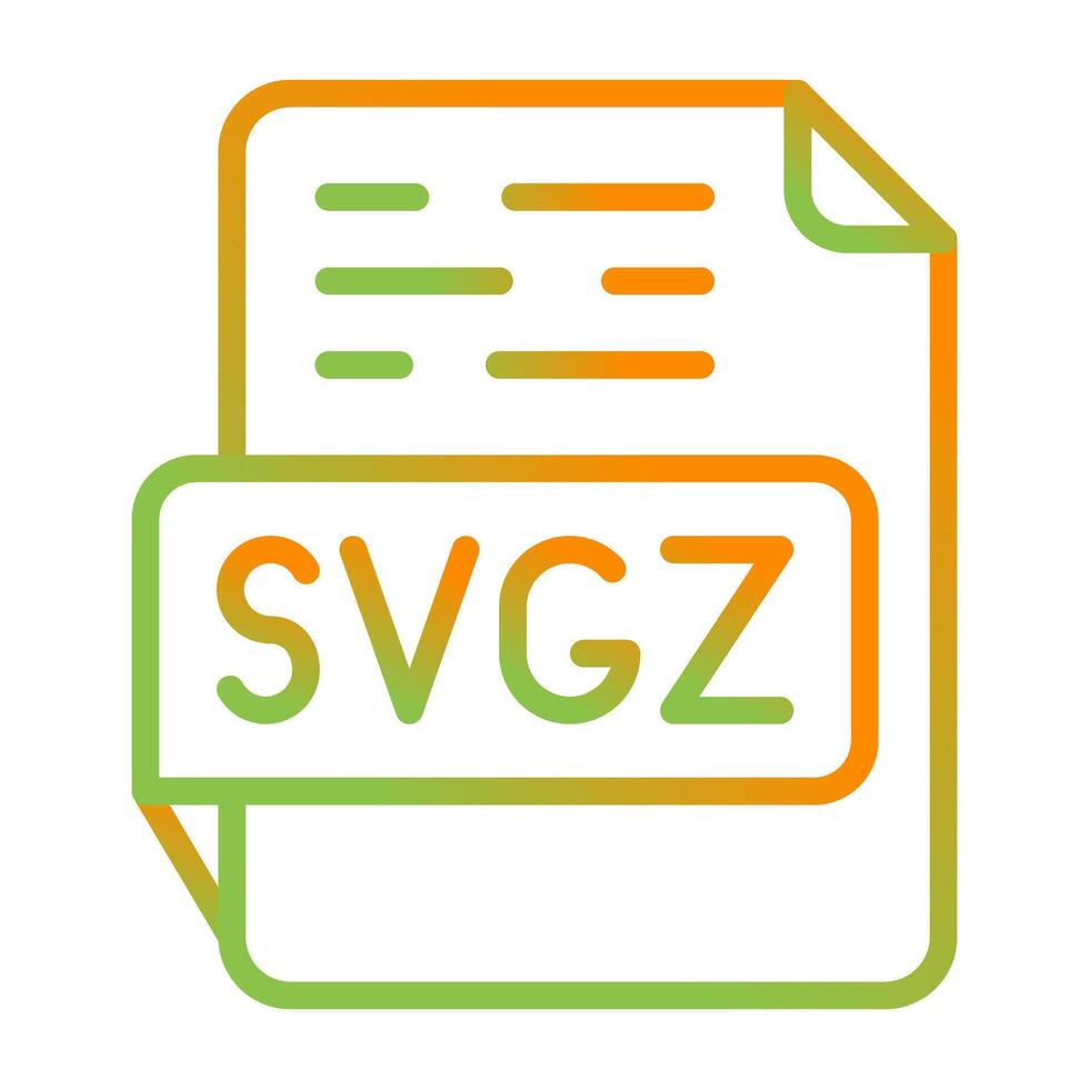 SVGZ Vector Icon