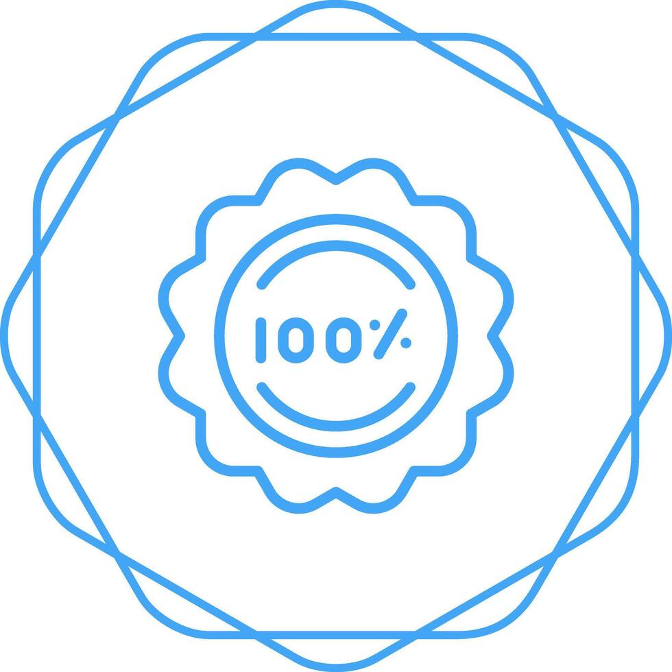 icono de vector de certificación