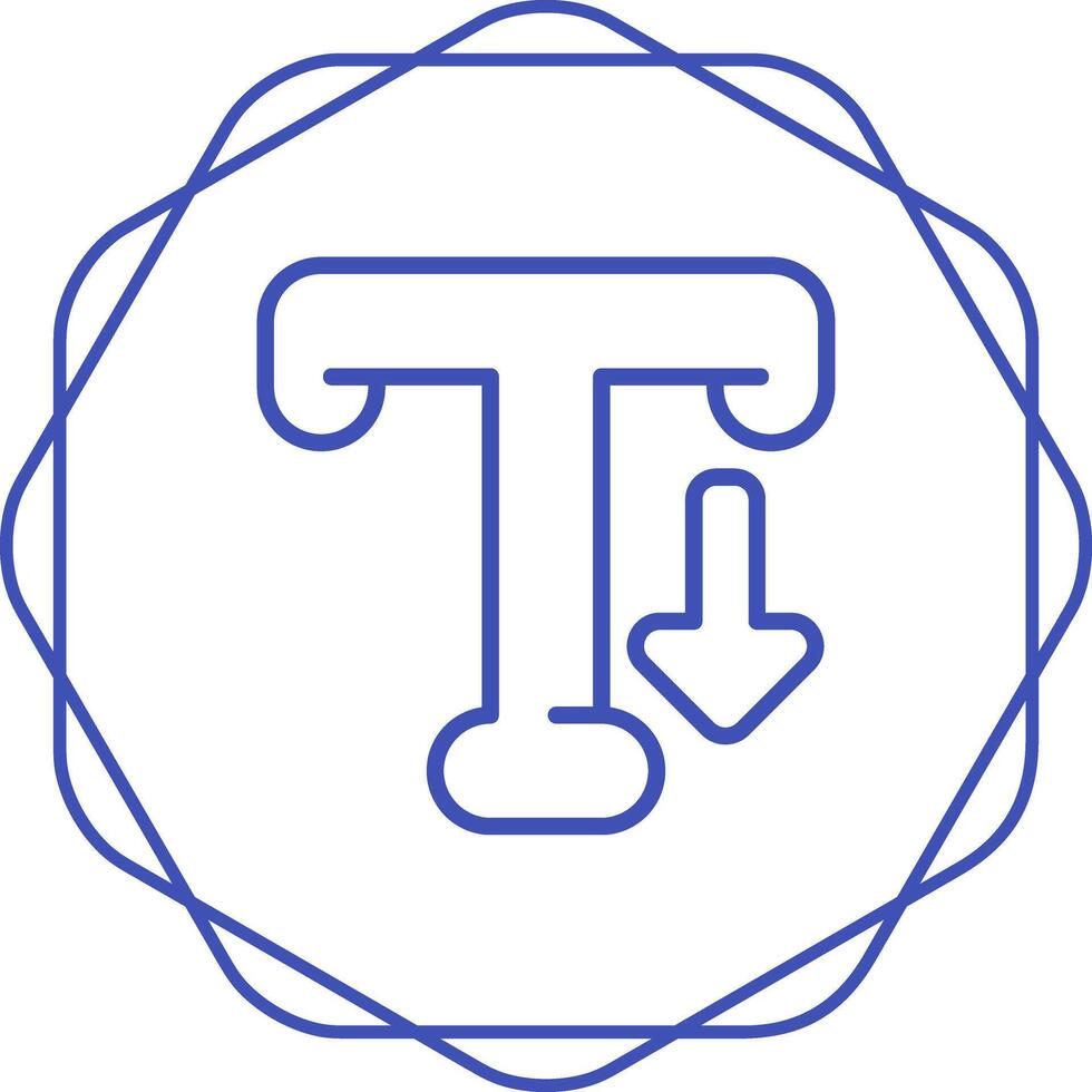Typography Vector Icon
