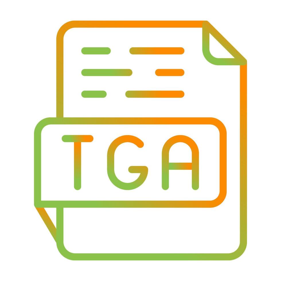 TGA Vector Icon