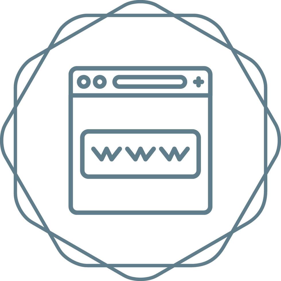 World Wide Web Vector Icon