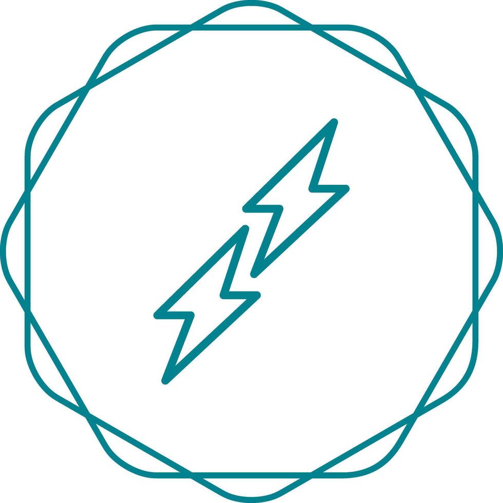 Lightning Vector Icon
