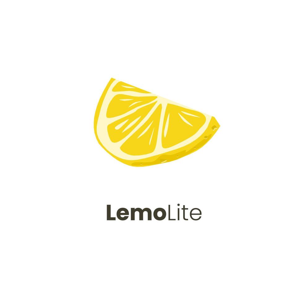 Lemolite Lemon, Orange, or Citrus Logo Concept Design Isolated vector