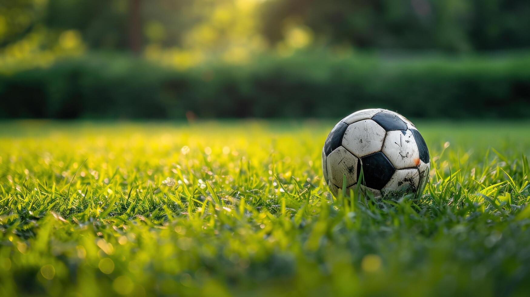 AI generated beautuful sporting background with copy space photo