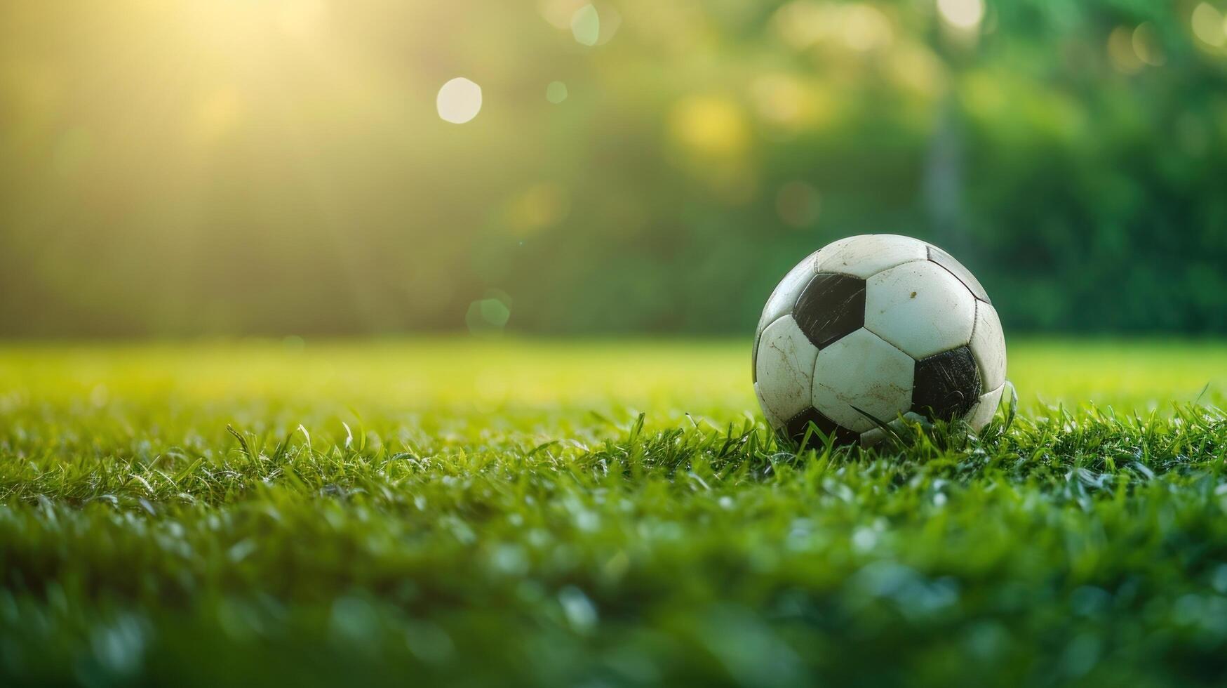 AI generated beautuful sporting background with copy space photo