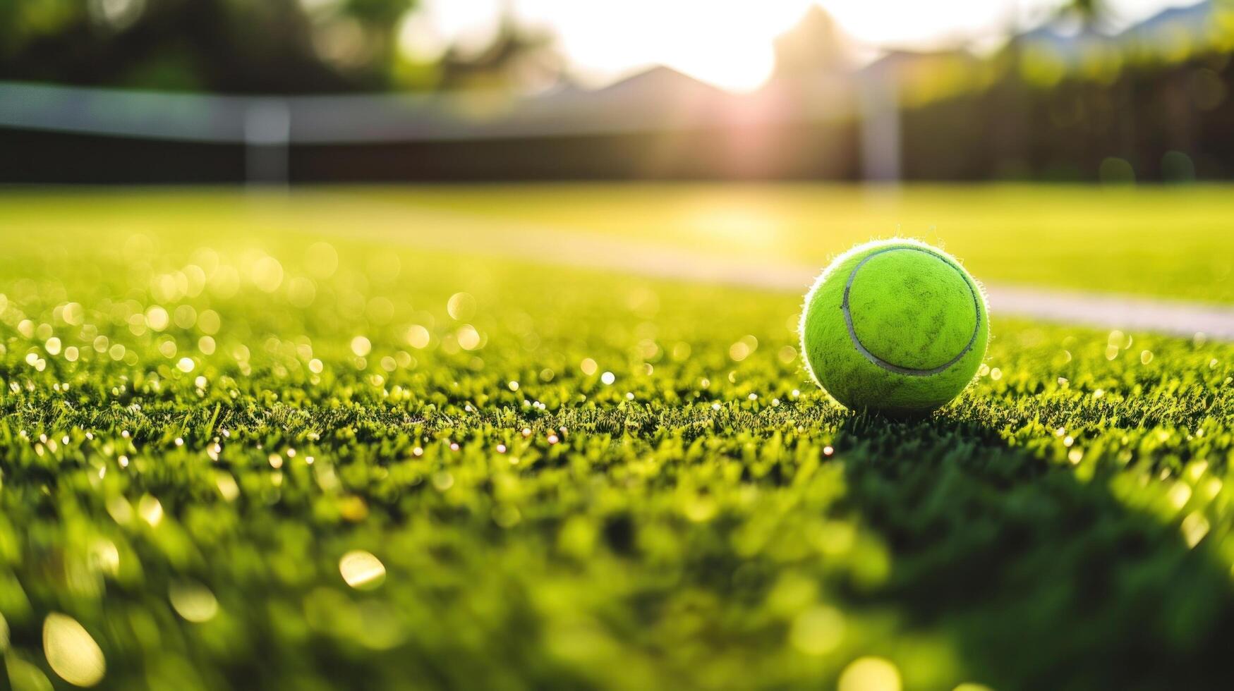 AI generated beautuful sporting background with copy space photo