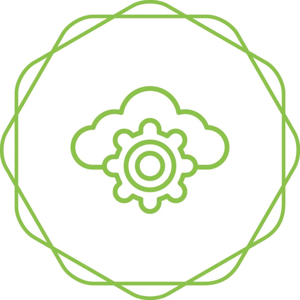 Cloud Computing Vector Icon