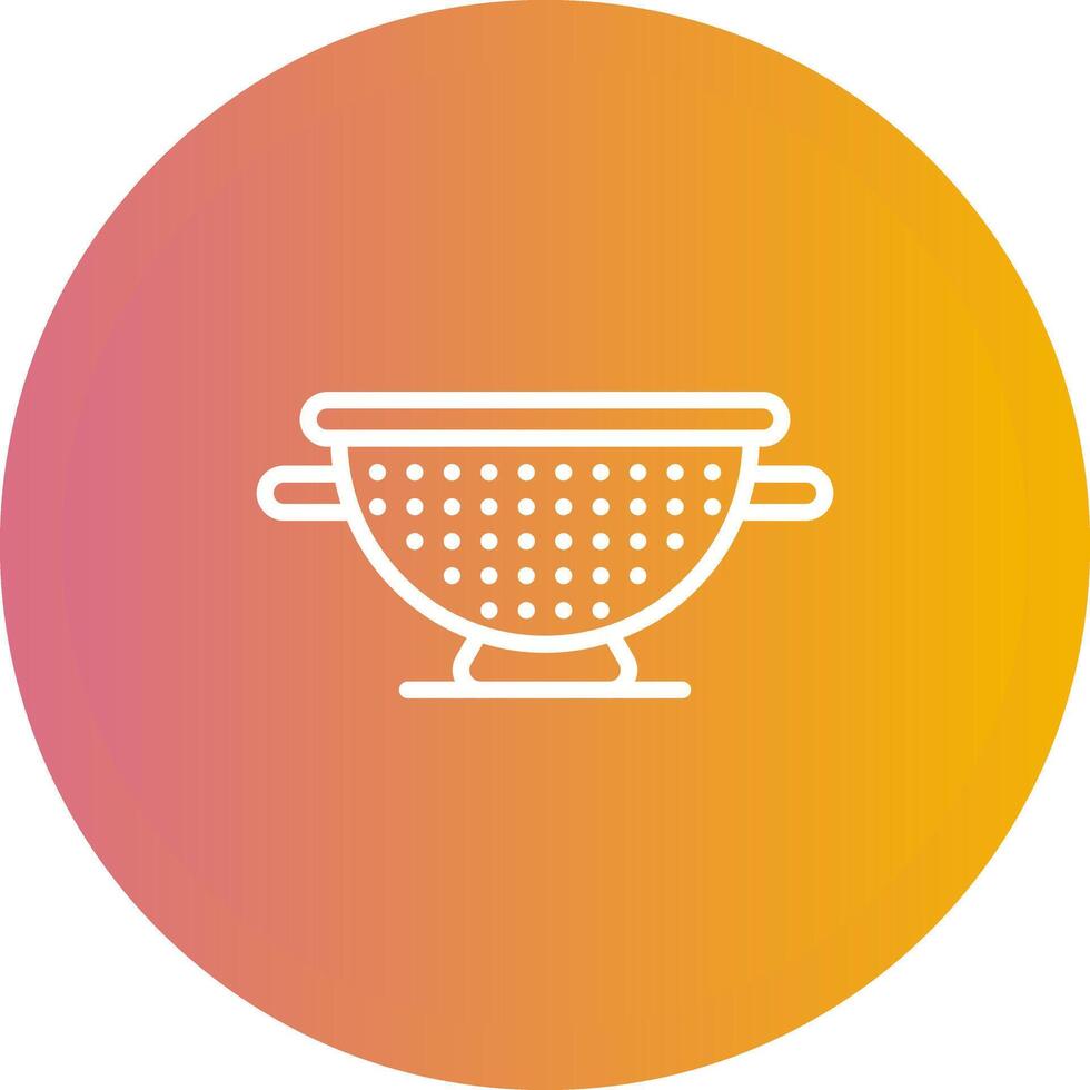 Colander Vector Icon