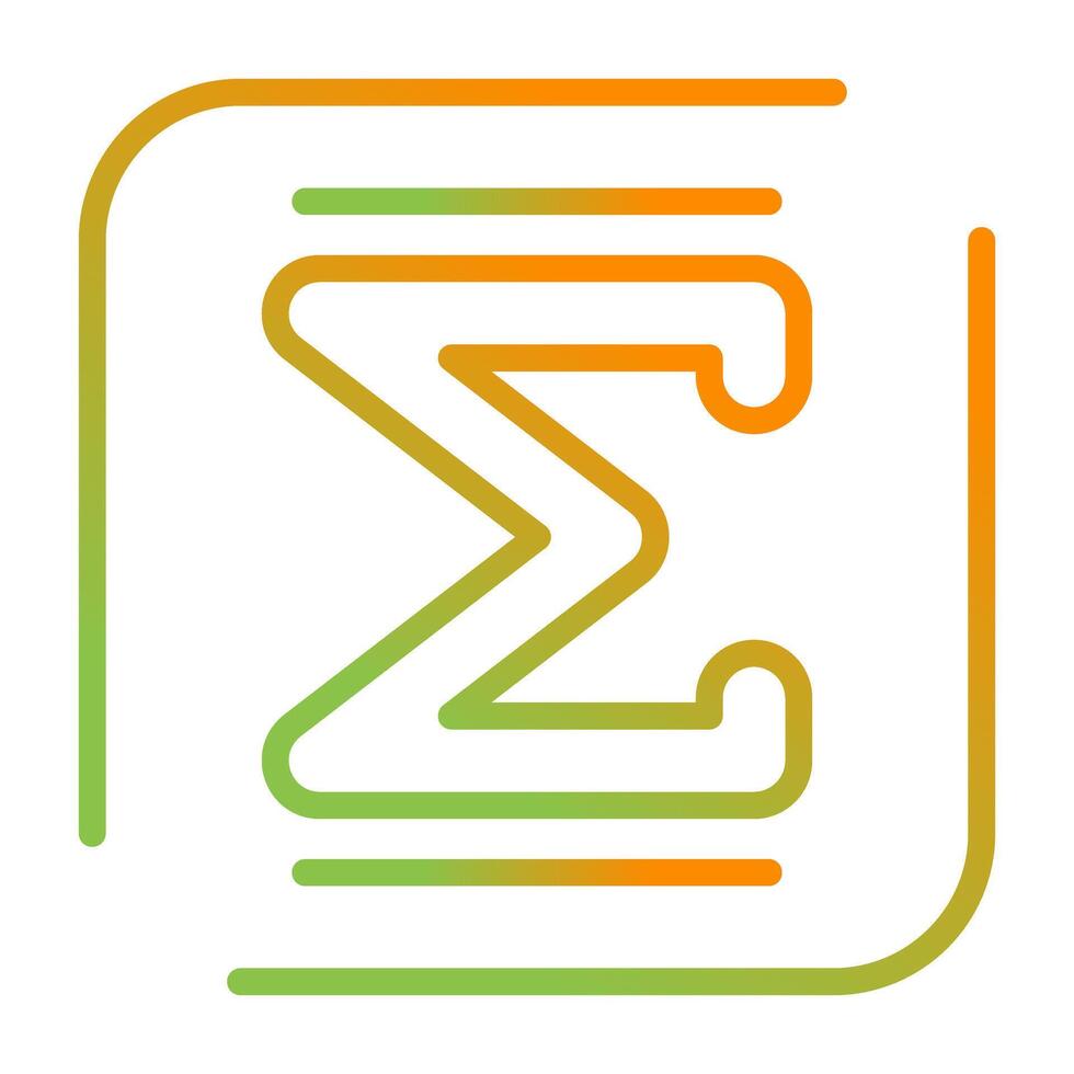 Summation Vector Icon