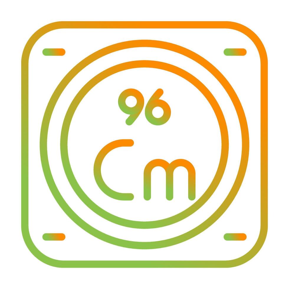 Chemical Element Vector Icon