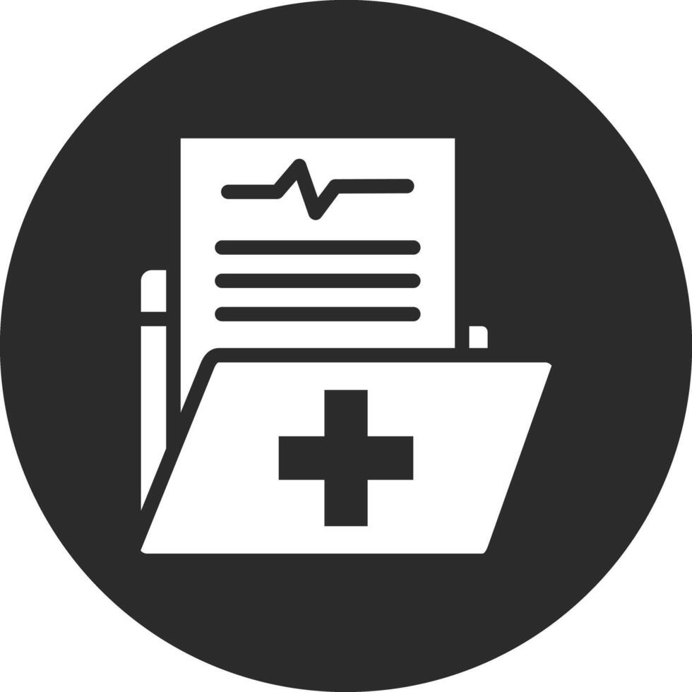 Medical File Vector Icon