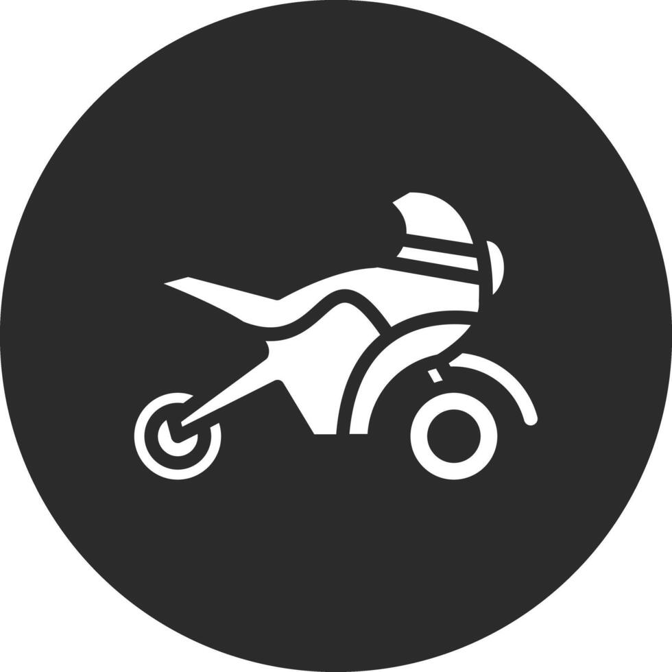 Race Bike Vector Icon