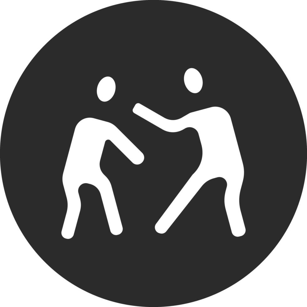 Wrestling Vector Icon