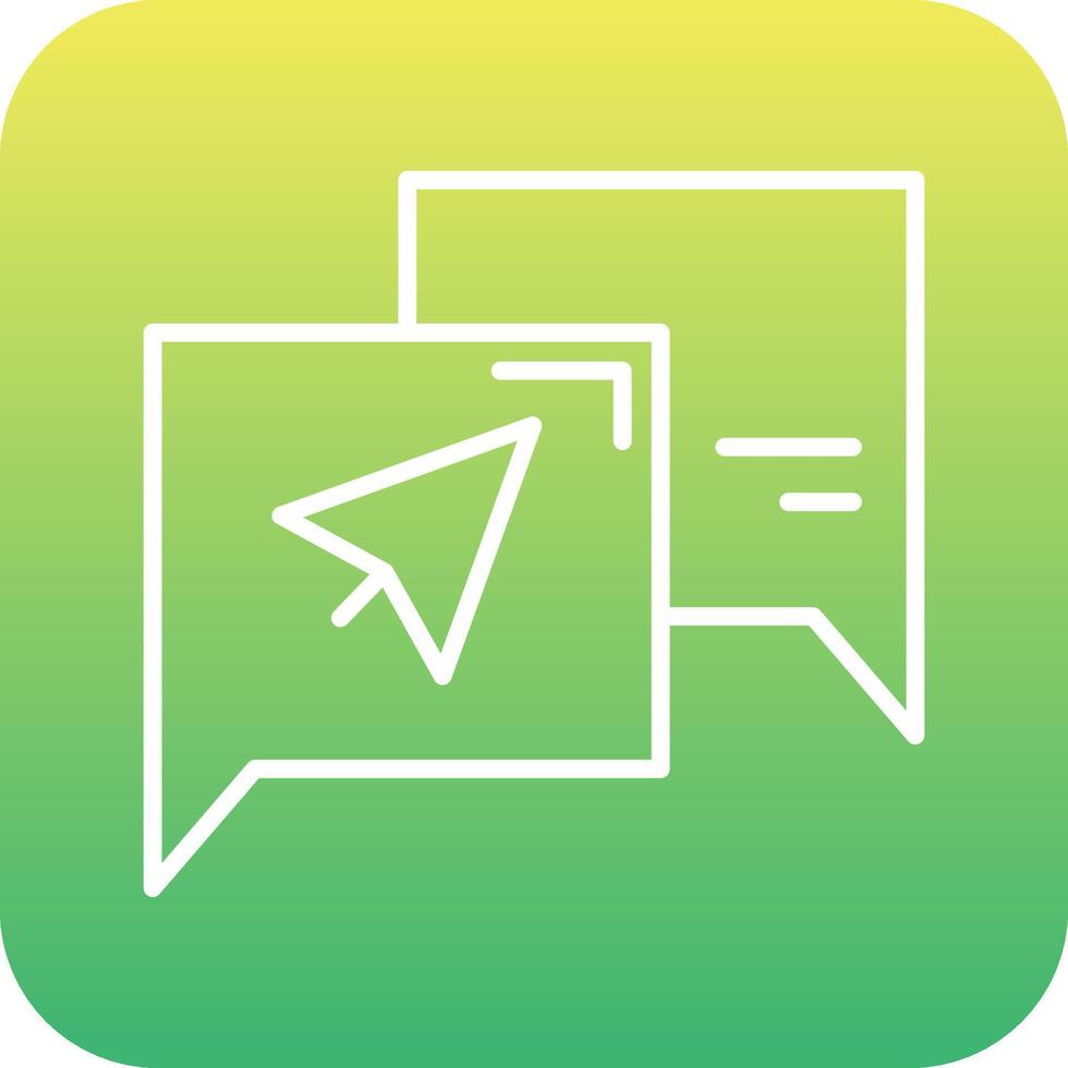Paper Plane Vector Icon