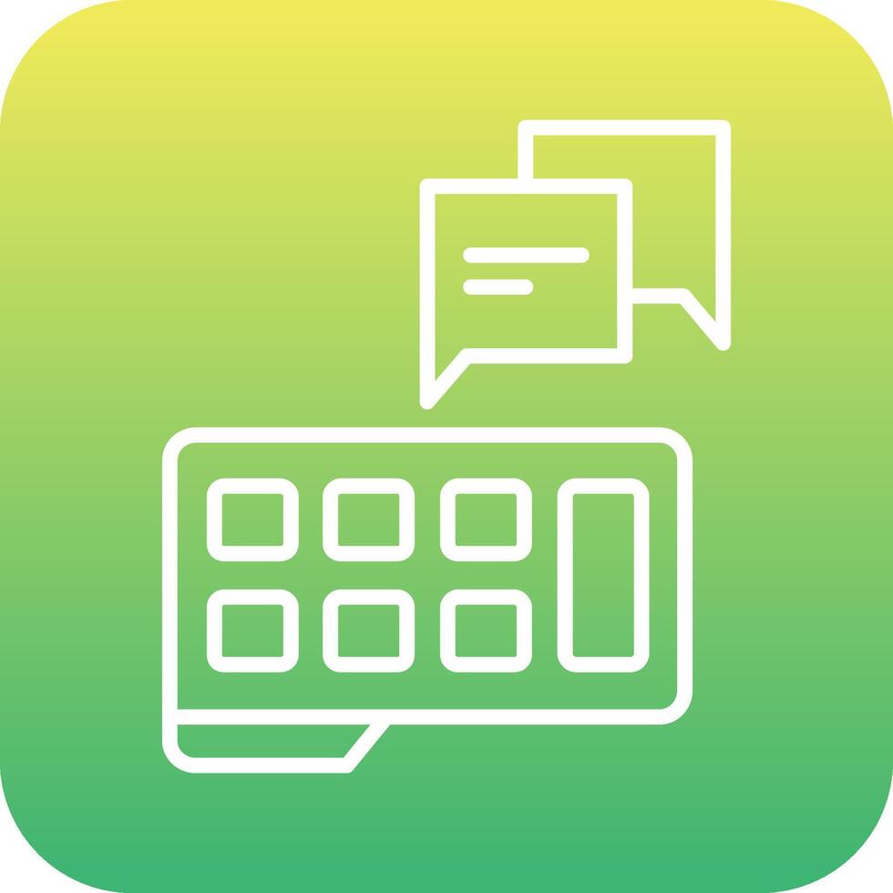 Keyboard Vector Icon