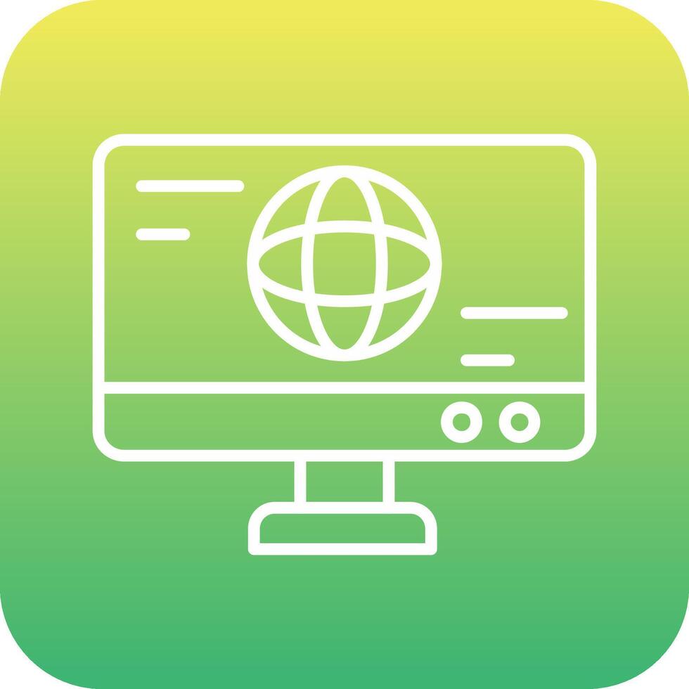 Monitoring Vector Icon