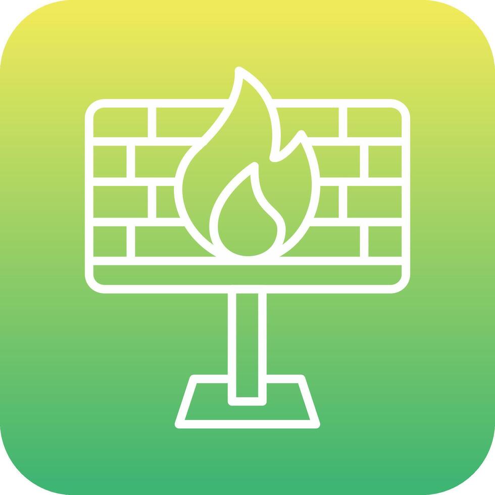 Firewall Vector Icon