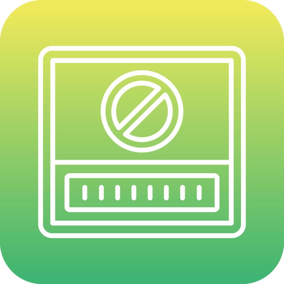 Stop Vector Icon