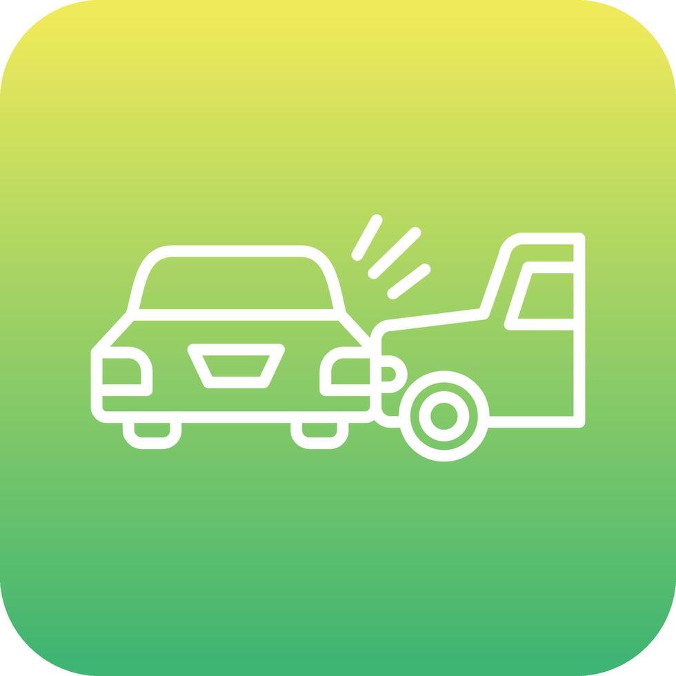 Collision Vector Icon