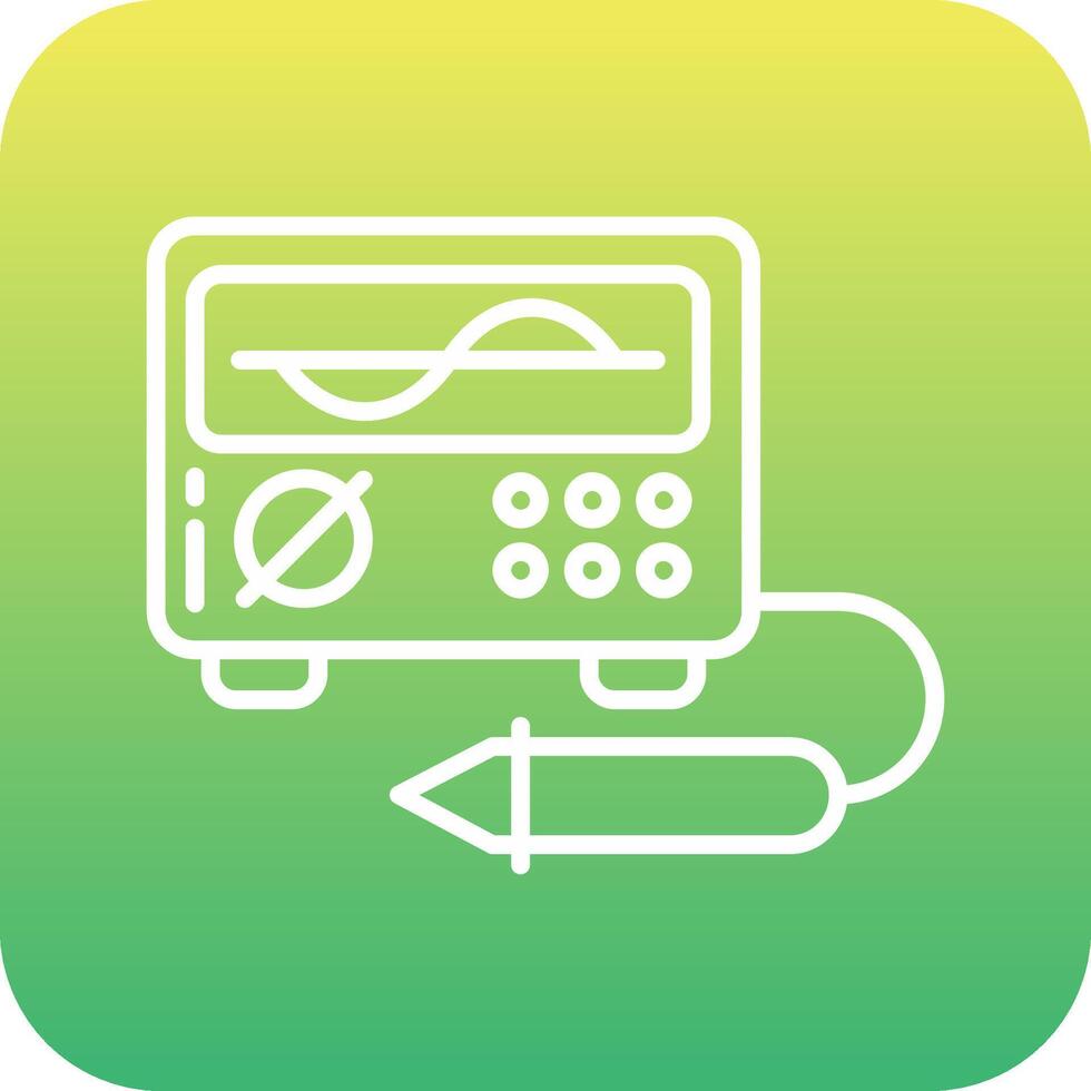 Oscilloscope Vector Icon