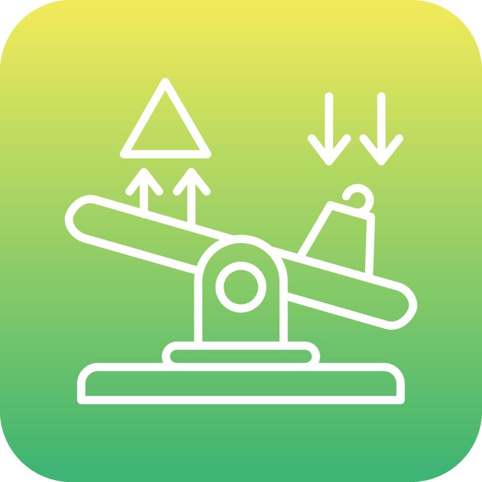 Seesaw Vector Icon