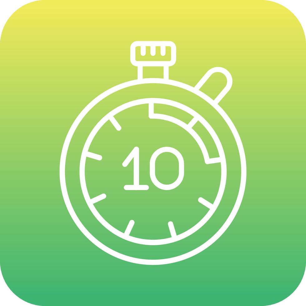 Stopwatch Vector Icon