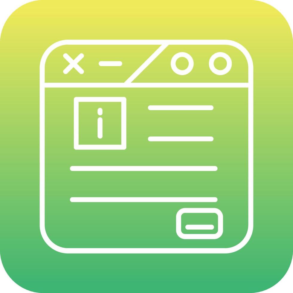 Information Vector Icon