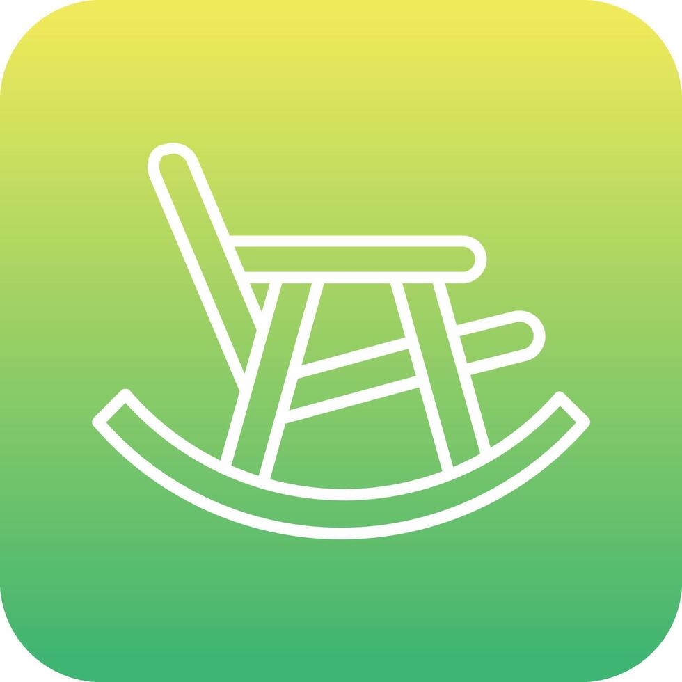 Rocking Chair Vector Icon