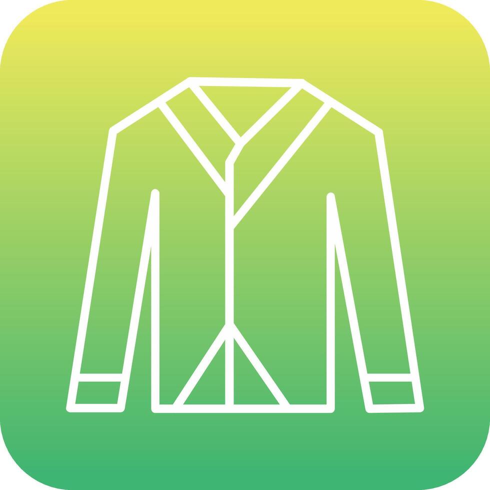 Bathrobe Vector Icon
