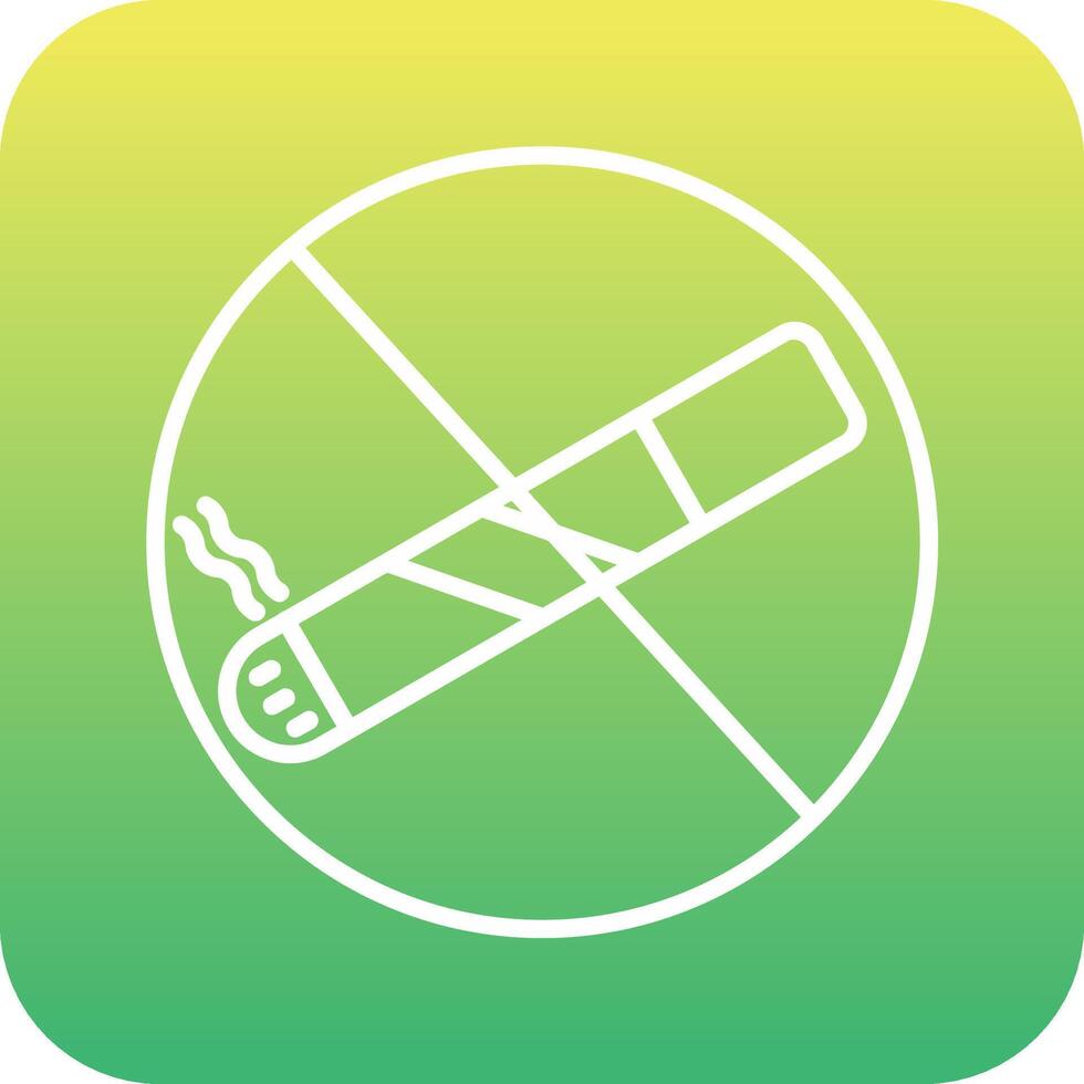 No Smoking Vector Icon